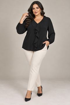 Immagine di ELEGANT BLOUSE WITH FRILL